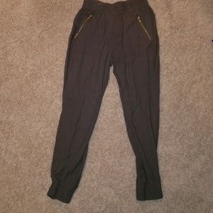 Olive green cargo pants